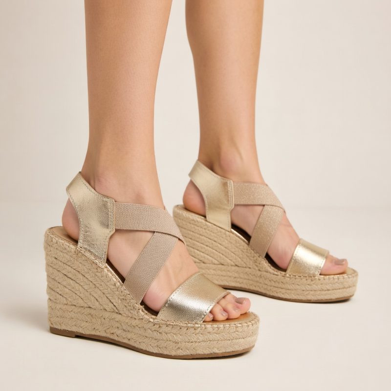 Harper Gold Leather