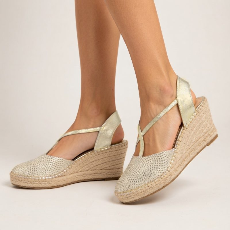 Frida Gold Leather