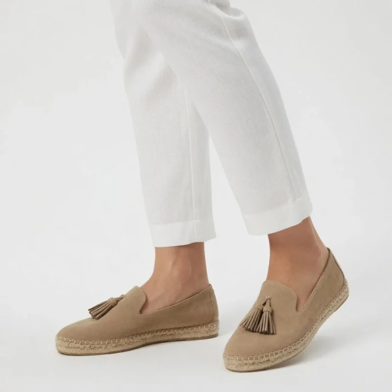 Moccasin Espadrilles Sahara Leather