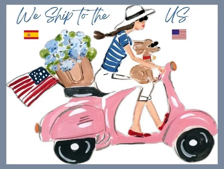 We ship handmade espadrilles to the us